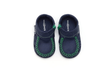 Walkking's Unisex Babies' Zip Around Walking Baby Shoes Navy Blue